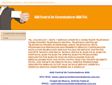Tablet Screenshot of conmutadortelefonico.reparaciondeconmutadores.com.mx